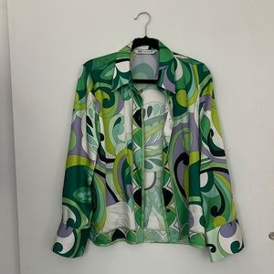 GROOVY ZARA BUTTON DOWN SIZE M
